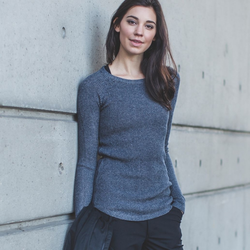 Lululemon Merino Wool Cabin Yogi Long Sleeve Pullover Sweater 8 M